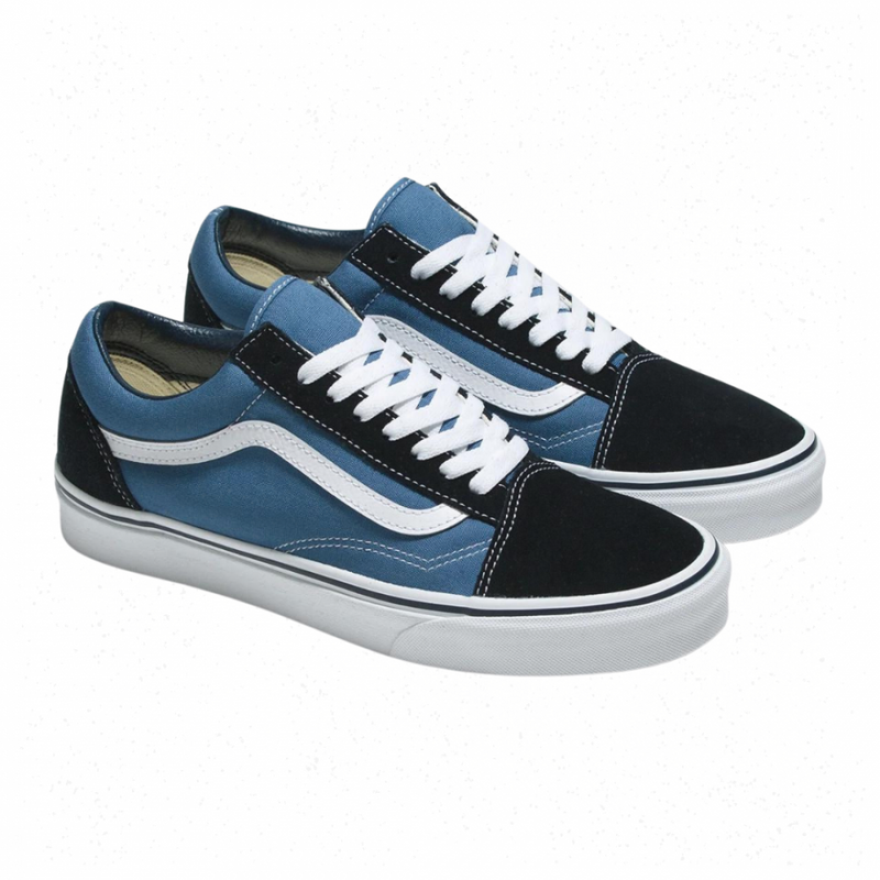 Tênis Vans CoIIegial Old Skool (Azul/Branco)